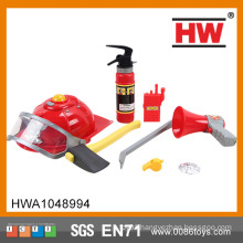 Hot Selling Plastic Real Tool Set Garden Toy Fire Helmets